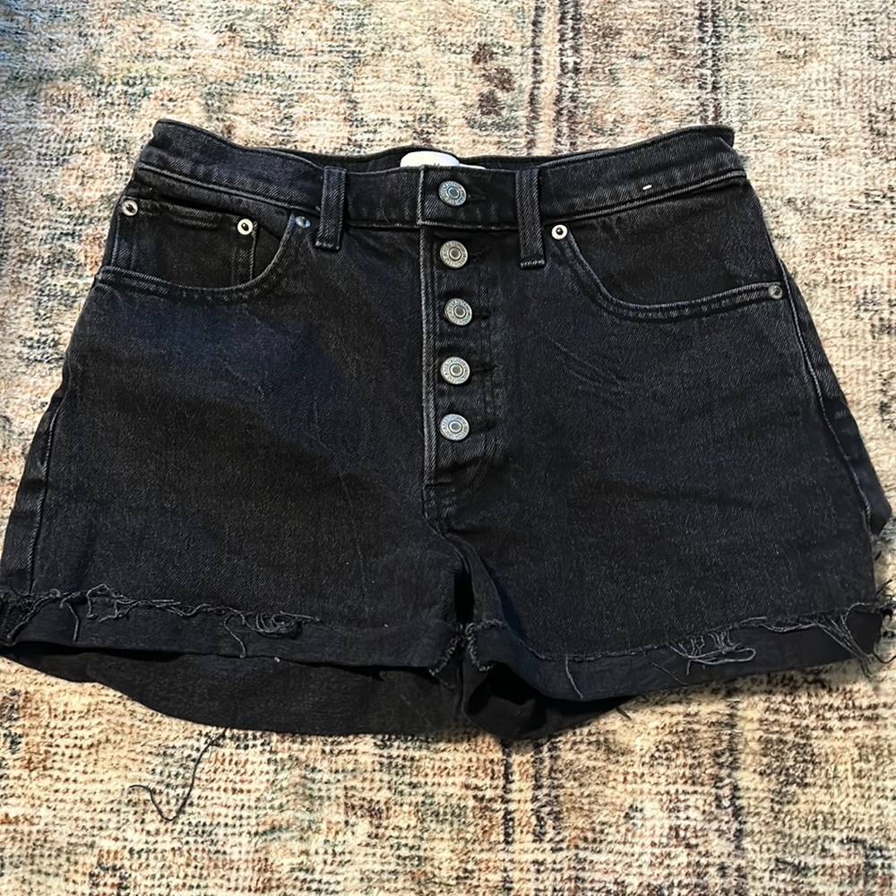 Abercrombie high rise shorts